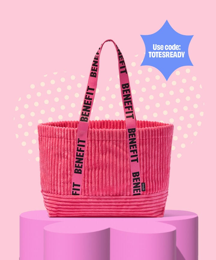 The bigger the bag, the better! Take home a FREE large corduroy tote with a purchase of $90+ or more.* -Code: TOTESREADY